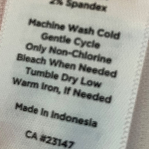 Talbots coral capris pants size 6 - Picture 6 of 8